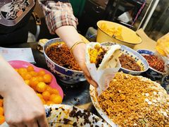 -清真马乐贝腊牛肉蛋黄菜夹馍(马蓉洒金桥店)