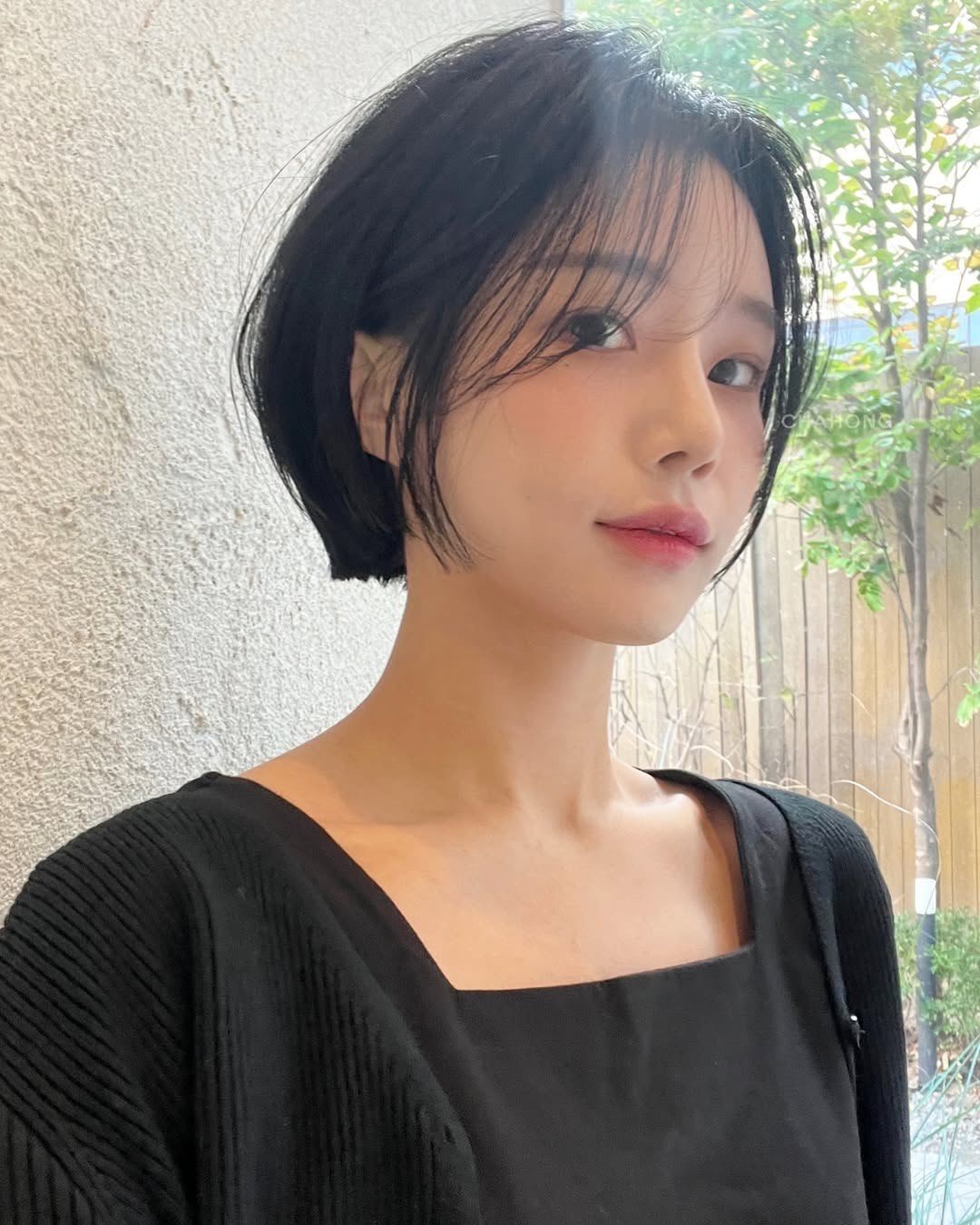 花桥剪头发 修饰脸型好打理bobo短发