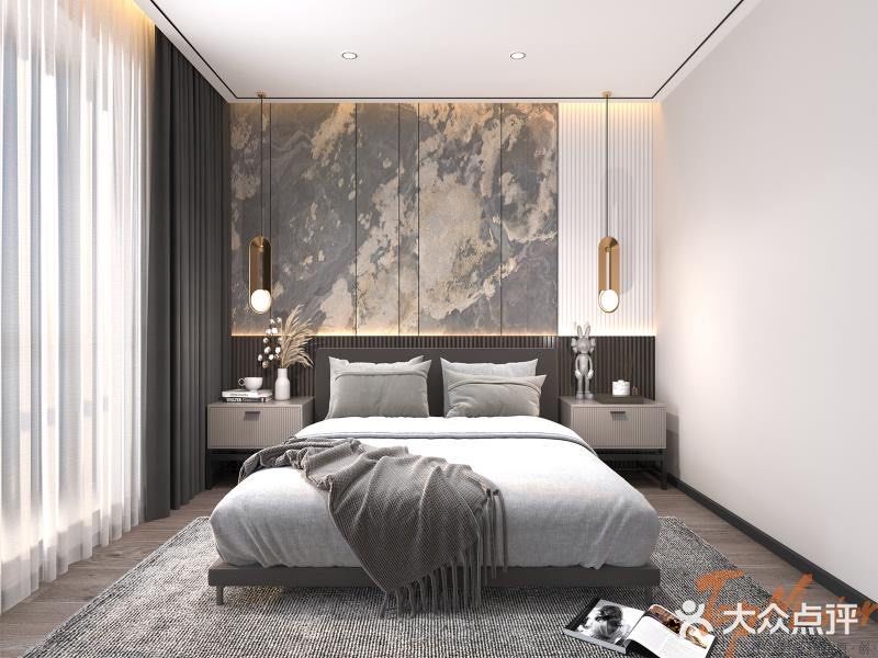 【鲁班装饰】时代俊园180㎡现代简约风格