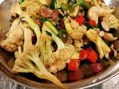 干锅有机菜花-虎虎龙虾大排档(双井店)