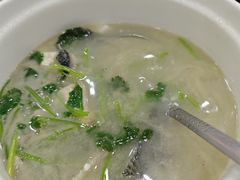 芫茜鱼头豆腐汤-九大簋家宴(北京路店)
