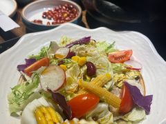 -明洞阿姨·韩式酱蟹烤肉·创意料理(三元桥店)