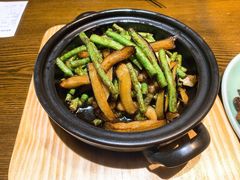 咸鱼豆角茄子-粗茶淡饭·隐庐私厨(东亭店)
