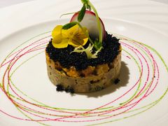 黑鱼籽酱香牛肉木瓜塔塔-王品牛排(杭州大厦店)