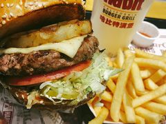 凤梨牛肉汉堡-The Habit Burger Grill 哈比特汉堡(爱琴海店)