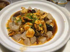 三鲜焖子-日丰园海肠水饺·老字号大连海鲜(银泰城店)