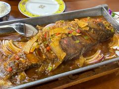 天麻烧汁鲈鱼-中卫御苑福膳·养生局(圆明园店)