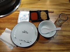 餐具摆设-石记老北京炙子烤肉(松园店)