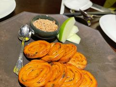 鹅肝酱葱油饼-杭州西子湖四季酒店·金沙厅