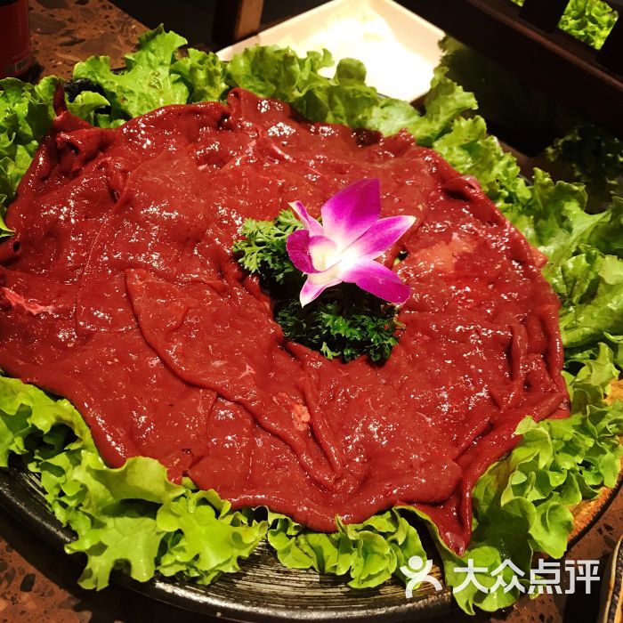 坎爷秘制火锅(淮海东路店)霸王牛肝图片 - 第2张