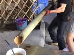 辣木叶虫草花竹丝鸡竹筒汤-竹泉农庄·竹筒饭(从化店)