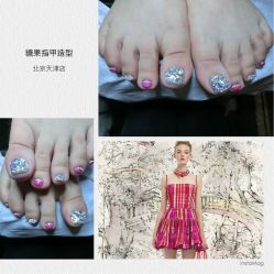 糖果指甲造型-光SPA科技美肤