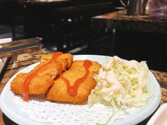 虾饼-猪啊牛呀羊啊铜盘烤肉(正大广场店)
