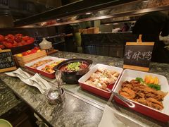 自助取餐区-金海湾自助餐厅(金陵饭店)