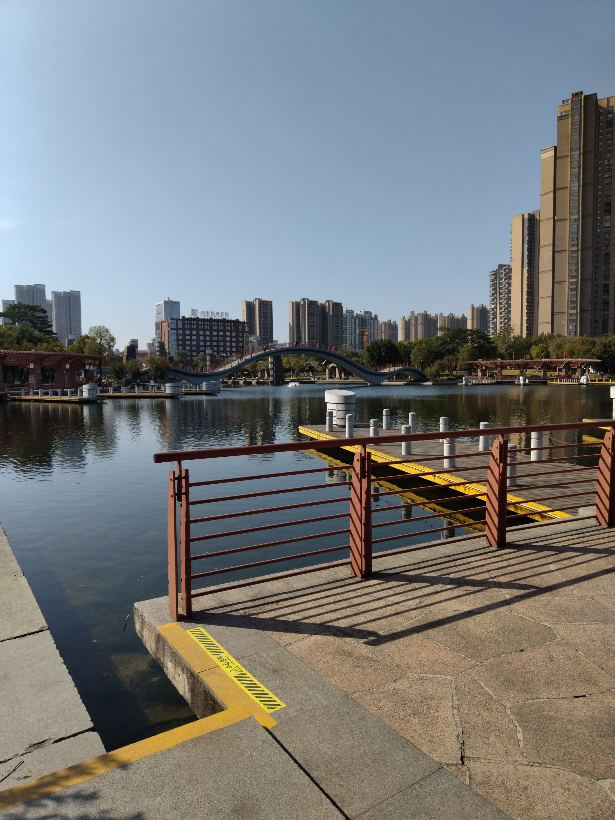 佛山千灯湖,景色优美