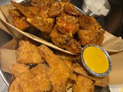 炸鸡翅一半一半-富乐满韩国正宗炸鸡韩国料理(虹泉路店)