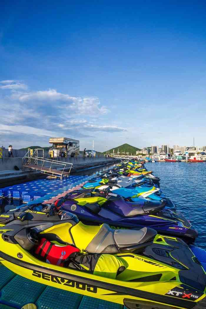 半山半岛摩托艇俱乐部-"夕阳的美景,微醺的感觉干嘛不来!