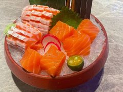 三文鱼腩刺身-炙柒Sekinana·精致日料(合生汇店)