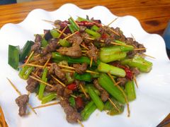 牙签牛肉-老马餐馆