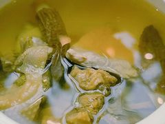 羊肚菌炖老鸭-世博源公馆·本帮融合菜·主题包厢·江景餐厅