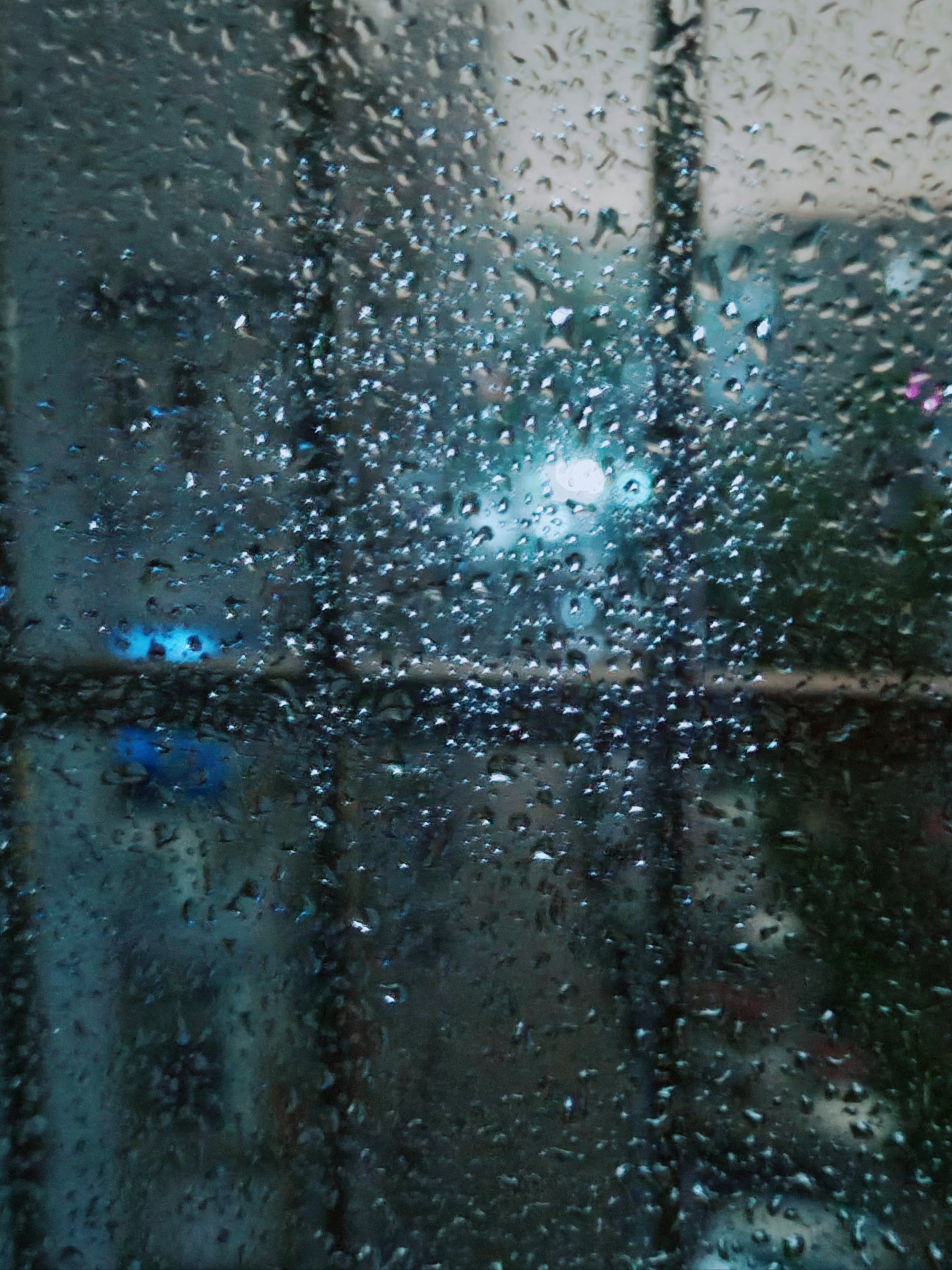 夜雨真实图片伤感