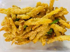 芝麻土豆丝-西大酒店