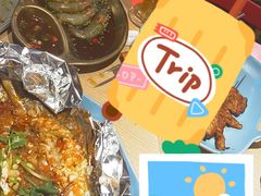 生腌虾-街角等你.大连海鲜烧烤.经典铁板海鲜串(西安路店)