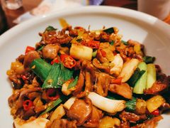 湘坛辣椒炒鸡胗-望湘园·洞庭渔宴(浦江欢乐颂店)