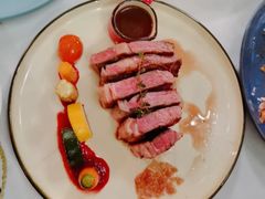 澳洲M7西冷牛排-花·fleur古董西餐厅(西城夜未央店)