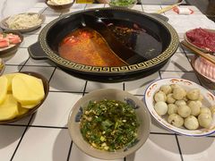 秘制油碟-老街坊市井火锅(营门口店)