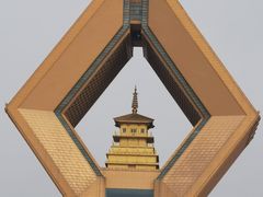 -法门文化景区-合十舍利塔