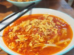 西红柿鸡蛋面-韩师傅老大同刀削面(北苑路店)