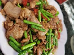 蒜苔炒肉-海韵人家.海景花园经典云南菜(双廊店)
