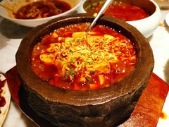 石锅酥米麻婆豆腐-雀蓝川菜(奥体广场店)