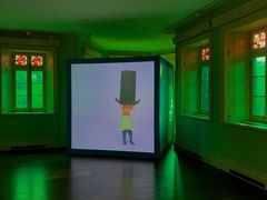 -Nathalie Djurberg与Hans Berg“牛皮纸包裹的月亮”-Prada荣宅当季展览