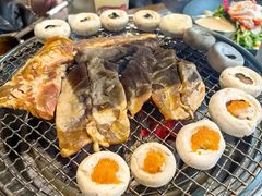 -草家酱蟹炭火烤肉店(珲春南路一店)