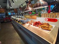 自助取餐区-快乐爱斯米牛排自助(太原街万达店)
