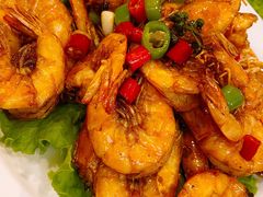 椒麻豉油虾-小船渔村•大连菜•大连焖鱼(明泽街店)