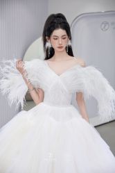 -桃子造型婚纱礼服(凤起广场店)