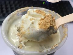 一大口满满的豆乳奶盖-喜茶(深圳东门1234店)