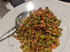 榄菜肉沫炒四季豆-留半山·香港食堂(啦啦宝都店)