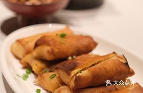 Stinky Tofu and Shrimp Spring Rolls