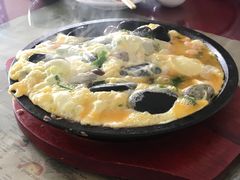 石头鸡蛋-北京龙庆四季香农家饭庄·灶台鱼·碳烤虹鳟鱼(龙庆峡店)