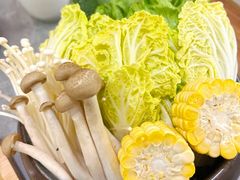 蔬菜拼盘-品也·鲍鱼鸡火锅(皇庭广场店)