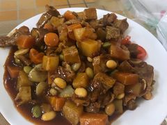 素什锦-王三姑牛肉饼