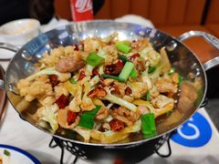干锅花菜土猪肉-黔大人·贵州花溪牛肉粉(宝能太古城店)
