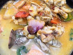 海鲜牛蛙面-台州老六海鲜面馆(上南总店)