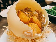 珊汁沙律大虾-柒园·三十年创意杭帮菜(龙湖滨江天街店)