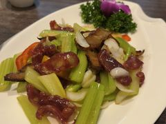 西芹百合炒腊味-周锦记广式餐厅(格林生活坊2期店)