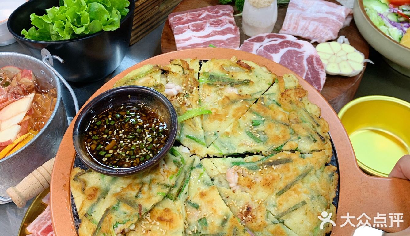 为了海鲜葱饼驱车一小时来吃这家创意韩料